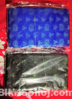 হাফ সিল্ক জামদানি শাড়ি ৬০০